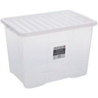 [NEUWERTIG] Wham Crystal Aufbewahrungsbox Kiste Aufbewahrung 80 L Deckel 11315 Transparent B-Ware von WHAM