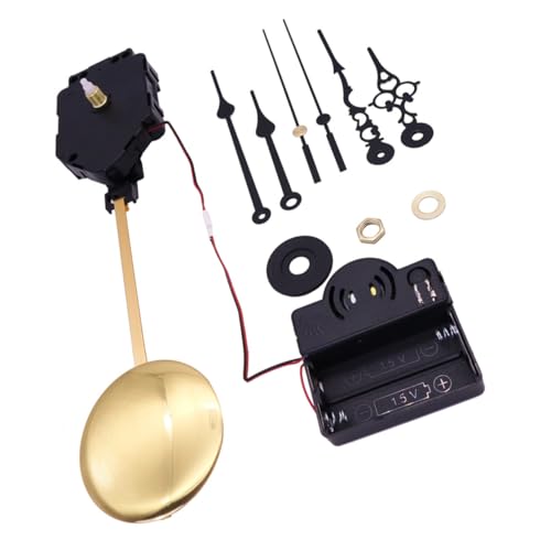 WHAMVOX 1 Satz Pendeluhrwerk Ersatzteile Uhrwerk Mechanismus für DIY Reparatur Zeiger Stilen für Wanduhr Großvateruhr und Bastelprojekte Einfache Installation Batterie Erforderlich WHAMVOX 1 Satz Pendeluhrwerk Ersatzteile Uhrwerk Mechanismus für DIY Reparatur Zeiger Stilen für Wanduhr Großvateruhr und Bastelprojekte Einfache Installation Batterie Erforderlich von WHAMVOX