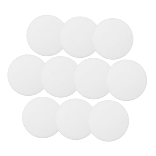 WHAMVOX 10 Stk. Teiliges LED Downlight Lampenschirme Rund Blendfreier Kunststoff-lichtdiffusor Passend für Deckenleuchten Sorgt für Weiches Licht Einfache Montage für Büro und Zuhause von WHAMVOX