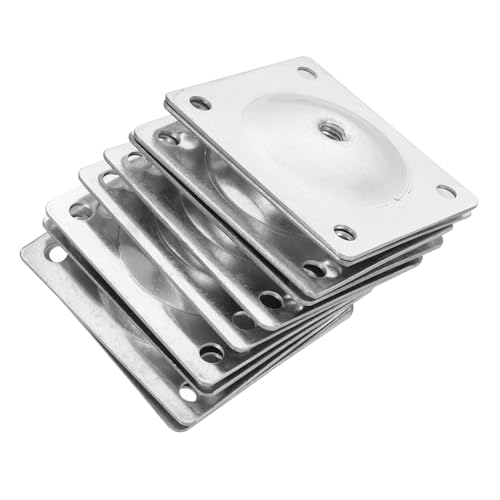 WHAMVOX 10 Stück Möbelbeine Montageplatten aus Schraubenlöcher Stabile Möbelfußstützen Belastbar Kratzschonend für Tisch Möbelbeine WHAMVOX 10 Stück Möbelbeine Montageplatten aus Schraubenlöcher Stabile Möbelfußstützen Belastbar Kratzschonend für Tisch Möbelbeine von WHAMVOX