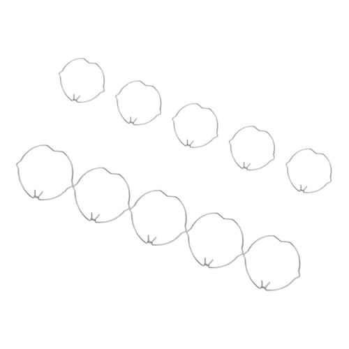 WHAMVOX 10 Stück Teiliges Downlight Haltefedern Doppel ohr Halterungen für Einbaustrahler Kompatibel mit Spots Einsetzbar Schnelle Montage für Wohn Gewerberäume von WHAMVOX