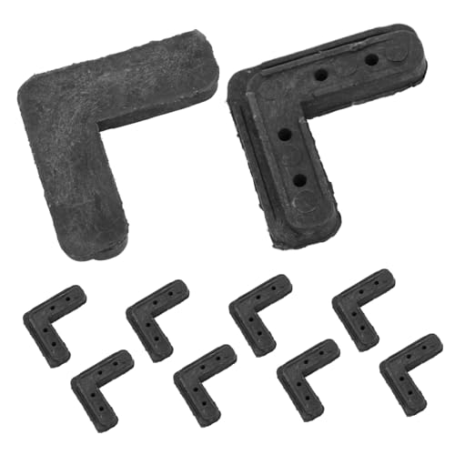 WHAMVOX 10 Stück Teiliges Kunststoff Bildschirmrahmen eckverbinder Ersatzteile für Fenstersiebe und Fliegengitter Stabile Eckwinkel mit Schlitz für Einfache Montage Einsetzbar bei Fenster von WHAMVOX