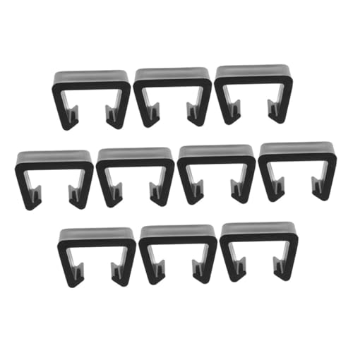 WHAMVOX 10 Stück Teiliges Terrassen-Sofa-Clips aus Wetterbeständigem Kunststoff Verbindungsklemmen für Rattan-gartenmöbel Einfache Montage Für Wicker-Sofas und Couch-Module Geeignet von WHAMVOX