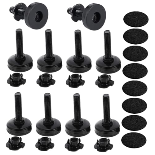 WHAMVOX 10 Stück Verstellbare Möbelfüße aus Höhenverstellbare Stellfüße mit Nivellierfunktion Stabile Möbelbeine für Sofa Schrank und Büromöbel Einfache Anpassung WHAMVOX 10 Stück Verstellbare Möbelfüße aus Höhenverstellbare Stellfüße mit Nivellierfunktion Stabile Möbelbeine für Sofa Schrank und Büromöbel Einfache Anpassung von WHAMVOX