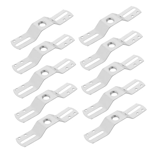 WHAMVOX 10Stücke Teiliges Montageset für Deckenleuchten Universelles Querstangen Hardware Verzinktem Geeignet für Kronleuchter und Wandpendelleuchten Einfache Installation von WHAMVOX
