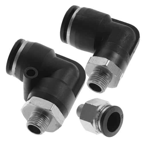 WHAMVOX 12 Stück Teiliges Luftbremsanschlüsse Rohr Außendurchmesser X Npt Gewinde Push To Connect Schnellkupplungen Kompakte Pneumatische Winkel und Geradeverbinder für Kompressor Zubehör von WHAMVOX