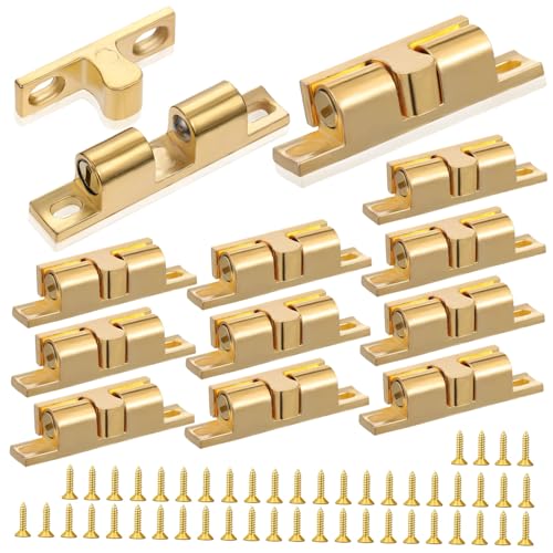 WHAMVOX 12 Stück Teiliges Verstellbares Kugelschnäpper Langlebiger Zinklegierung Einstellbarer Türschnapper für Schranktüren Möbel und Küchenschränke mit Schraubenmontage WHAMVOX 12 Stück Teiliges Verstellbares Kugelschnäpper Langlebiger Zinklegierung Einstellbarer Türschnapper für Schranktüren Möbel und Küchenschränke mit Schraubenmontage von WHAMVOX