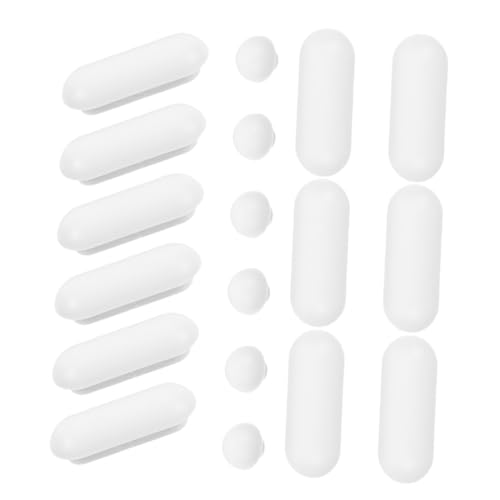 WHAMVOX 18 Stück Teiliges Toilettensitz Dämpfer aus Weichem Rutschfestem Gummi Passend für Wc sitze Inklusive Sitzpolster und Deckelauflagen Kompatibel mit Gängigen Toilettensitzen für WHAMVOX 18 Stück Teiliges Toilettensitz Dämpfer aus Weichem Rutschfestem Gummi Passend für Wc sitze Inklusive Sitzpolster und Deckelauflagen Kompatibel mit Gängigen Toilettensitzen für von WHAMVOX