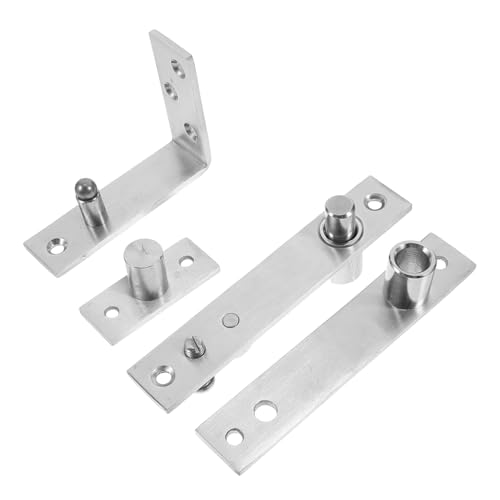 WHAMVOX 1Paar Unsichtbare Drehtürscharniere für Versteckte Türen Schranktüren und Bücherregale Design Installieren für DIY Projekte von WHAMVOX