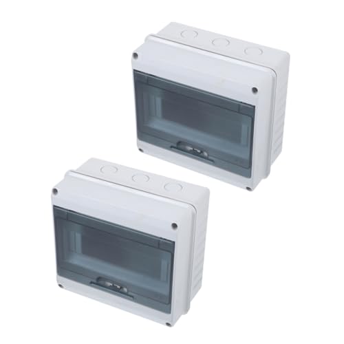 WHAMVOX 1Satz Wetterfeste Verteilerschutzbox Robuste Outdoor Box für Stromkreise Vielseitig Einsetzbar Fabriken und Wohnräumen von WHAMVOX