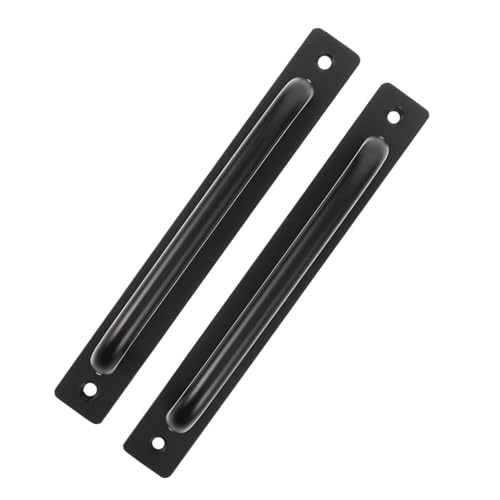 WHAMVOX 2 STÜCK Schwarze Türgriffe aus Aluminiumlegierung Robust und Vielseitig für Tor und Küchentüren Modernes Minimalistisches Design Einfache Montage Langlebige Ersatzgriffe WHAMVOX 2 STÜCK Schwarze Türgriffe aus Aluminiumlegierung Robust und Vielseitig für Tor und Küchentüren Modernes Minimalistisches Design Einfache Montage Langlebige Ersatzgriffe von WHAMVOX