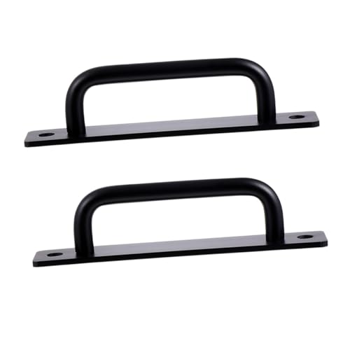 WHAMVOX 2 Stück Barn Türgriff Aluminiumlegierung Schwarz Scheunentorgriffe Möbelgriffe Schrankgriffe Minimalistischer Stil Für Schiebetüren Industrietüren WHAMVOX 2 Stück Barn Türgriff Aluminiumlegierung Schwarz Scheunentorgriffe Möbelgriffe Schrankgriffe Minimalistischer Stil Für Schiebetüren Industrietüren von WHAMVOX