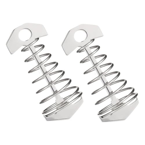 WHAMVOX 2 Stück Edelstahl Zeltheringe Fish Bone Bodenanker Robust Korrosionsbeständig für Outdoor Camping Zelt Befestigung Stabiler Halt bei Wind und Hartem Boden von WHAMVOX