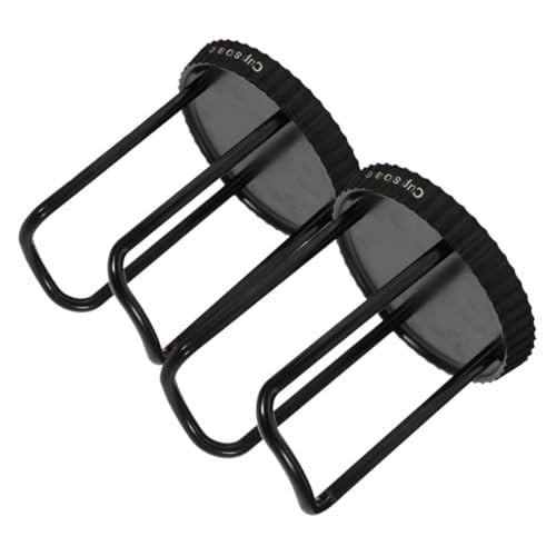 WHAMVOX 2 Stück Einwegbecherlagerregal Papier Bar Kaffeetassenspender Veranstalter Cup -spenderhalter Einwegbecherhalter Cup-organisator Aufbewahrungsbehälter Für Pappbecher Abs Schwarz von WHAMVOX