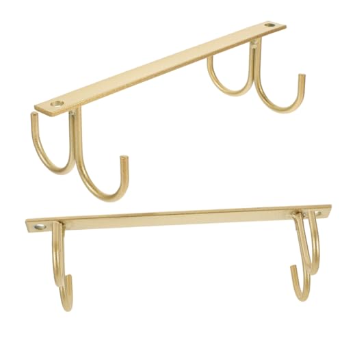 WHAMVOX 2 Stück Multifunktionaler Tassenhalter aus Robustem Metall mit Haken Küchen-unterhängeregal für Kaffeetassen und Becher Platzsparende Küchenhalterung für Schrank und Arbeitsplatte WHAMVOX 2 Stück Multifunktionaler Tassenhalter aus Robustem Metall mit Haken Küchen-unterhängeregal für Kaffeetassen und Becher Platzsparende Küchenhalterung für Schrank und Arbeitsplatte von WHAMVOX