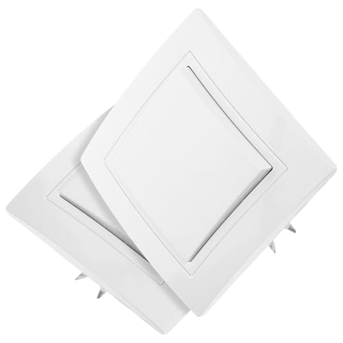 WHAMVOX 2 Stück Multifunktionales Schaltpanel Widerstandsfähiges Schaltpanel für Zuhause Temperaturbeständig Einfache Installation für Wohn und Geschäftsräume WHAMVOX 2 Stück Multifunktionales Schaltpanel Widerstandsfähiges Schaltpanel für Zuhause Temperaturbeständig Einfache Installation für Wohn und Geschäftsräume von WHAMVOX