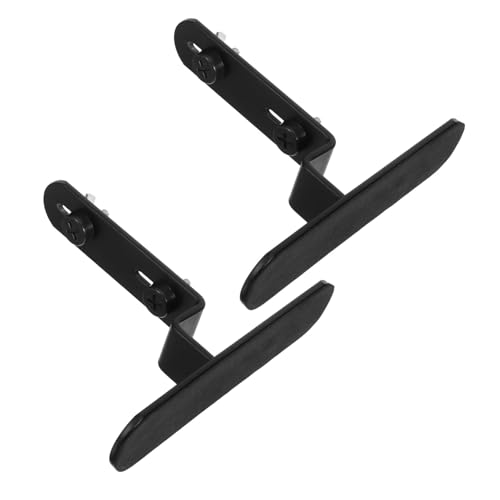 WHAMVOX 2 Stück Pegboard Halterung Metall Tischständer Verstellbar ohne Bohren Wand Tischbefestigung Organizer Zubehör für Home Office Schwarz WHAMVOX 2 Stück Pegboard Halterung Metall Tischständer Verstellbar ohne Bohren Wand Tischbefestigung Organizer Zubehör für Home Office Schwarz von WHAMVOX