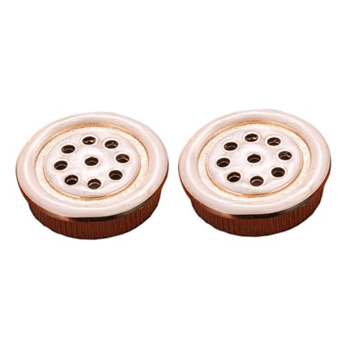 WHAMVOX 2 Stück Runde Lüftungsgitter aus Hochwertiger Zinklegierung Korrosionsbeständig Rostfrei mit Bienenwabenförmigem Design für Möbel Schränke Kleiderschränke zur Effizienten WHAMVOX 2 Stück Runde Lüftungsgitter aus Hochwertiger Zinklegierung Korrosionsbeständig Rostfrei mit Bienenwabenförmigem Design für Möbel Schränke Kleiderschränke zur Effizienten von WHAMVOX