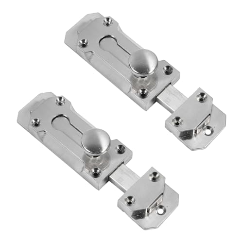 WHAMVOX 2 Stück Sicherheits Schiebetürriegel aus robustem Zinklegierung ergonomisch gestaltet für einfache Bedienung langlebig und sicher für Türen und Schiebetüren einfache Montage WHAMVOX 2 Stück Sicherheits Schiebetürriegel aus robustem Zinklegierung ergonomisch gestaltet für einfache Bedienung langlebig und sicher für Türen und Schiebetüren einfache Montage von WHAMVOX