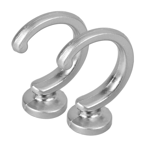 WHAMVOX 2 Stück Silberfarbene Wandhaken aus Zinklegierung Mondförmig Multifunktionale Gardinenhalter und Handtuchhalter Sicherer Halt durch Anti rutsch design Einfache Montage mit WHAMVOX 2 Stück Silberfarbene Wandhaken aus Zinklegierung Mondförmig Multifunktionale Gardinenhalter und Handtuchhalter Sicherer Halt durch Anti rutsch design Einfache Montage mit von WHAMVOX