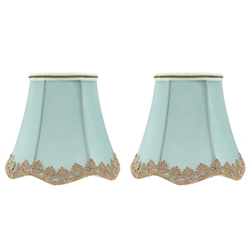 WHAMVOX 2 Stück Stylischer Lampenschirm Stoff Teiliges Eleganter Lampenbezug Staubdicht Geeignet für Wand Steh und Deckenlampen Langlebig und Augenschonend von WHAMVOX