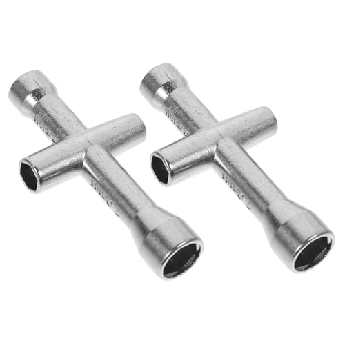 WHAMVOX 2 Stück Teiliges Aluminium Rc Kreuzschlüssel Schraubenschlüssel für Rc Modellautos Wltoys Hsp Langlebige Gehärtete Schraubendreherhülsen für Präzise Reparatur und Mechanische WHAMVOX 2 Stück Teiliges Aluminium Rc Kreuzschlüssel Schraubenschlüssel für Rc Modellautos Wltoys Hsp Langlebige Gehärtete Schraubendreherhülsen für Präzise Reparatur und Mechanische von WHAMVOX