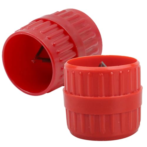 WHAMVOX 2 Stück Teiliges Entgratungswerkzeug für Innen Außenbearbeitung Kupfer entgrater mit Scharfen Klingen Kompakt und Tragbar Effizient für Rohrinnen Außenfasen für WHAMVOX 2 Stück Teiliges Entgratungswerkzeug für Innen Außenbearbeitung Kupfer entgrater mit Scharfen Klingen Kompakt und Tragbar Effizient für Rohrinnen Außenfasen für von WHAMVOX