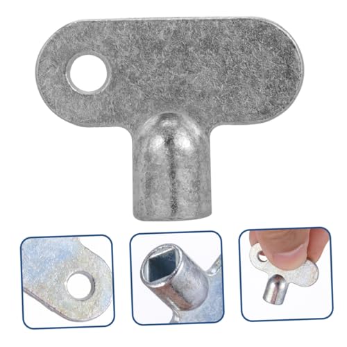 WHAMVOX 2 Stück Teiliges Heizkörper entlüftungsschlüssel Langlebiger Klempner schlüssel aus Kompatibel mit Heizungsventilen Robustes Werkzeug für Heizungssysteme zu Hause Büro Industrie von WHAMVOX