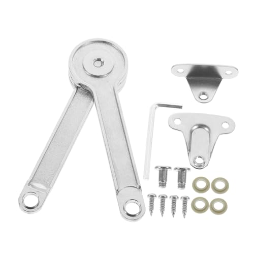 WHAMVOX 2 Stück Teiliges Hydraulisches Klappenscharnier Verstellbare Gasdruckdämpfer für Schranktüren und Klappen Korrosionsbeständige Metallstütze für Küchen und Möbelboxen Links Rechts WHAMVOX 2 Stück Teiliges Hydraulisches Klappenscharnier Verstellbare Gasdruckdämpfer für Schranktüren und Klappen Korrosionsbeständige Metallstütze für Küchen und Möbelboxen Links Rechts von WHAMVOX