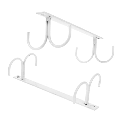 WHAMVOX 2 Stück Unterbau Tassenhalter aus Robustem Metall Platzsparender Hängender Becherhalter für Küchenschränke Vielseitiger Organizer für Kaffee Trinkbecher für Küche Büro Wohnzimmer WHAMVOX 2 Stück Unterbau Tassenhalter aus Robustem Metall Platzsparender Hängender Becherhalter für Küchenschränke Vielseitiger Organizer für Kaffee Trinkbecher für Küche Büro Wohnzimmer von WHAMVOX