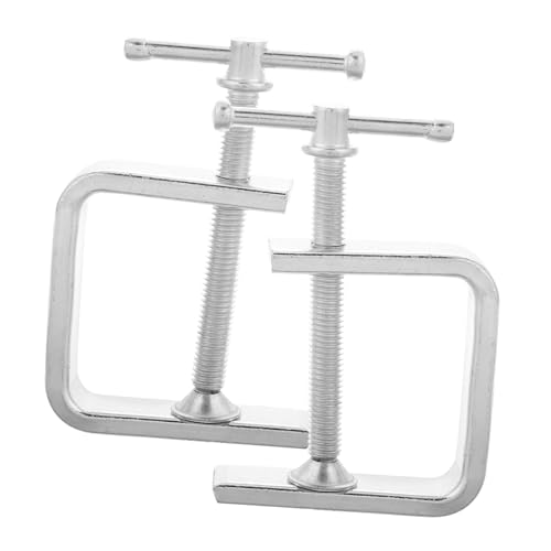 WHAMVOX 2 Stück Verstellbare G zwingen aus Robuste Tisch Möbelklemmen für DIY Vielseitige Möbelspanner Langlebige Halteklammern für Holz und Kunststoff Spannbereich WHAMVOX 2 Stück Verstellbare G zwingen aus Robuste Tisch Möbelklemmen für DIY Vielseitige Möbelspanner Langlebige Halteklammern für Holz und Kunststoff Spannbereich von WHAMVOX