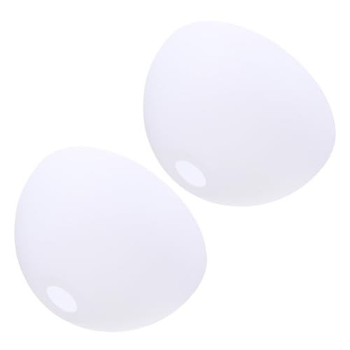 WHAMVOX 2 Stück Weiße Kunststoff Lampenschirme Mittelloch Langlebig Vielseitig Einsetzbar Lichtabdeckung für Tisch Wandlampen Wohnraumdeko WHAMVOX 2 Stück Weiße Kunststoff Lampenschirme Mittelloch Langlebig Vielseitig Einsetzbar Lichtabdeckung für Tisch Wandlampen Wohnraumdeko von WHAMVOX