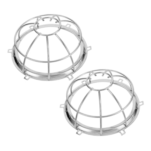 WHAMVOX 2 Stücke Sprinkler Kopf Schutzhülle Schutz Protector Schlüssel Sensor Für Metall Sprinkler Abdeckung Silber Eisen von WHAMVOX