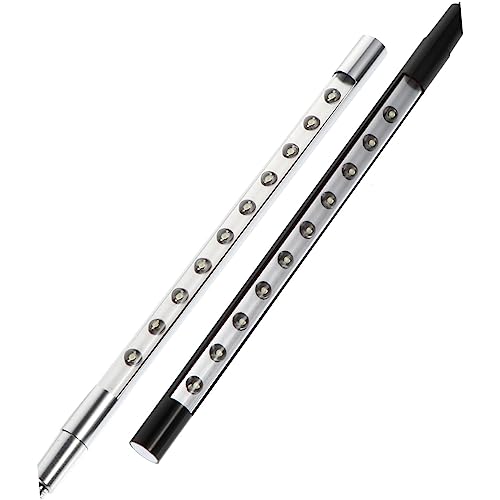 WHAMVOX 2 Stücke USB Tischlampe mit Leds Flexiblem Schwanenhals USB Stromversorgung Augenschonendes Licht zum Lesen für Laptop Nachttisch und Schreibtisch Dimmbar Tragbar von WHAMVOX