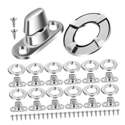 WHAMVOX 20 Sätze Teiliges Metall Schrauben für Planenösen Edelstahl Befestigungsschrauben für Tarp Grommet Fasteners Präzise Passform Langlebig und Vielseitig für Möbel und WHAMVOX 20 Sätze Teiliges Metall Schrauben für Planenösen Edelstahl Befestigungsschrauben für Tarp Grommet Fasteners Präzise Passform Langlebig und Vielseitig für Möbel und von WHAMVOX