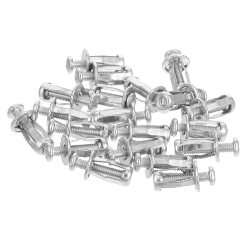 WHAMVOX 20 Stück Metall Hohlraumdübel und Expansionsschrauben für Mauerwerk und Gipskarton Extra Kurze Schwerlastanker mit Stabiler Befestigung für Türschlösser und Dekorationen WHAMVOX 20 Stück Metall Hohlraumdübel und Expansionsschrauben für Mauerwerk und Gipskarton Extra Kurze Schwerlastanker mit Stabiler Befestigung für Türschlösser und Dekorationen von WHAMVOX