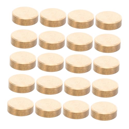 WHAMVOX 20 Stück Teiliges DIY Uhr Zahlen mit Eleganten Messingpunkten Geräuschloses Uhrwerk Minimalistisches Design Moderne Wanduhren Ersatzteile für Wohnzimmer Büro Küche von WHAMVOX