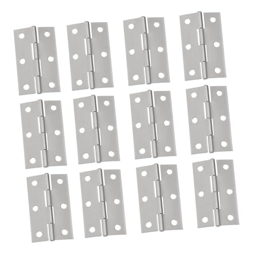 WHAMVOX 20 Stück Teiliges Edelstahl Tür und Möbelscharniere Rostfreie Schrankbeschläge Verstärkt Langlebig Vielseitig für Küchen Wohn und Zimmertüren Geeignet WHAMVOX 20 Stück Teiliges Edelstahl Tür und Möbelscharniere Rostfreie Schrankbeschläge Verstärkt Langlebig Vielseitig für Küchen Wohn und Zimmertüren Geeignet von WHAMVOX