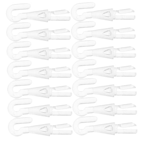 WHAMVOX 20 Stück Teiliges Transparente Blindstab-haken mit Flexibler Bruchsicherer Fragezeichenform für Präzise Licht Sichtregulierung bei Jalousien Langlebiger Ersatz für Fensterzubehör WHAMVOX 20 Stück Teiliges Transparente Blindstab-haken mit Flexibler Bruchsicherer Fragezeichenform für Präzise Licht Sichtregulierung bei Jalousien Langlebiger Ersatz für Fensterzubehör von WHAMVOX