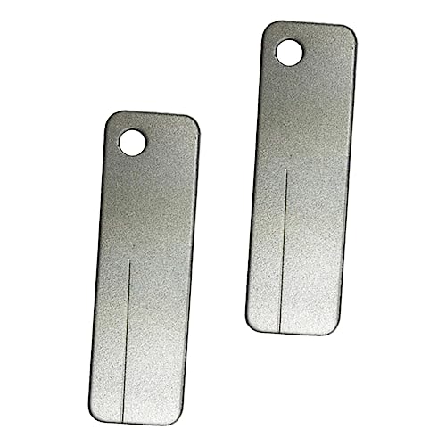 WHAMVOX 2stücke Mini Tragbare Diamant-schärfer Für Messer Angelhaken Und Scheren Multifunktionale Schleifsteine Für Camping Und Outdoor-aktivitäten von WHAMVOX