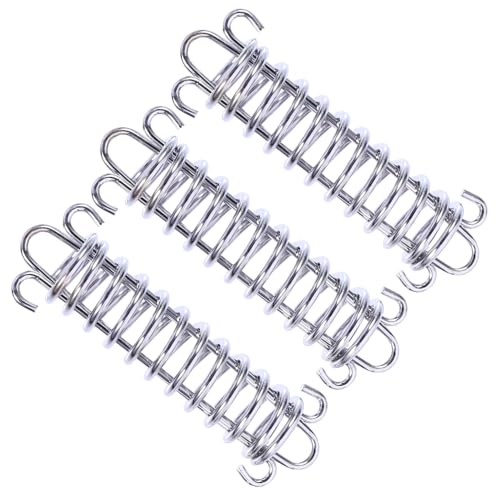 WHAMVOX 3 Stück Teiliges Zelt Federhaken Hochfester Stahl Federseilspanner Windseilhalter für Camping Strand und Outdoor Zeltsicherung WHAMVOX 3 Stück Teiliges Zelt Federhaken Hochfester Stahl Federseilspanner Windseilhalter für Camping Strand und Outdoor Zeltsicherung von WHAMVOX