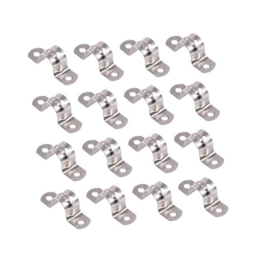 WHAMVOX 30 Stück Teiliges Edelstahl Rohrschellen U Förmige Doppelloch Befestigungsschellen für Installationsrohre Rostfreie Feststehende Klemmzwingen für Auto Schiff Boot Rohrhalterungen WHAMVOX 30 Stück Teiliges Edelstahl Rohrschellen U Förmige Doppelloch Befestigungsschellen für Installationsrohre Rostfreie Feststehende Klemmzwingen für Auto Schiff Boot Rohrhalterungen von WHAMVOX
