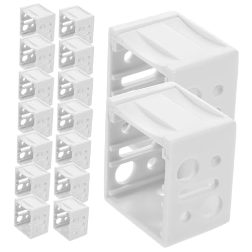 WHAMVOX 30 Stück Teiliges Mini Jalousie Halterung Weiß Abs Montageset für Innen Außenbereich Stabile Halterung Kompatibel mit Verschiedenen Jalousienstilen WHAMVOX 30 Stück Teiliges Mini Jalousie Halterung Weiß Abs Montageset für Innen Außenbereich Stabile Halterung Kompatibel mit Verschiedenen Jalousienstilen von WHAMVOX
