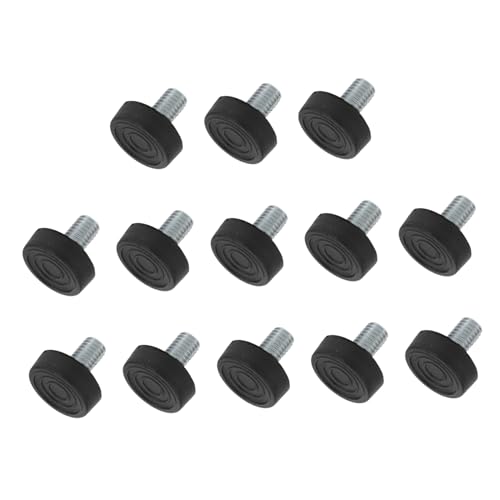 WHAMVOX 32Stücke Verstellbare Möbelbeine mit Schraube Langlebige Bodenschutz Pads für Tische Stühle und Küchenschränke Installieren Nivellieren von WHAMVOX