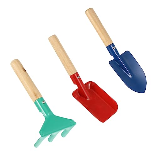 WHAMVOX 3Stücke Teiliges Gartenschaufel Set Bunte Gartenwerkzeuge mit Holzgriff für Gartenarbeit und im Freien WHAMVOX 3Stücke Teiliges Gartenschaufel Set Bunte Gartenwerkzeuge mit Holzgriff für Gartenarbeit und im Freien von WHAMVOX