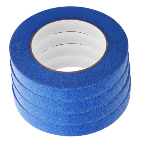 WHAMVOX 4 Rollen Malerkrepp Klebeband Blau Malerband mit Starker Haftung für Auto Lackierarbeiten Abdeckband für Präzises Maskieren und Sauberes Entfernen bei Fahrzeuglackierungen WHAMVOX 4 Rollen Malerkrepp Klebeband Blau Malerband mit Starker Haftung für Auto Lackierarbeiten Abdeckband für Präzises Maskieren und Sauberes Entfernen bei Fahrzeuglackierungen von WHAMVOX