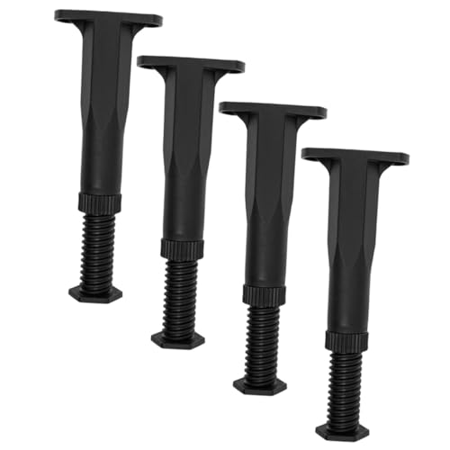 WHAMVOX 4 Stck Verstellbare Bettfüße Höhenverstellbare Möbelbeine Mittelstütze Robuste Bettrahmen Stützbeine Ersatz für Lattenrost und Bettgestell WHAMVOX 4 Stck Verstellbare Bettfüße Höhenverstellbare Möbelbeine Mittelstütze Robuste Bettrahmen Stützbeine Ersatz für Lattenrost und Bettgestell von WHAMVOX