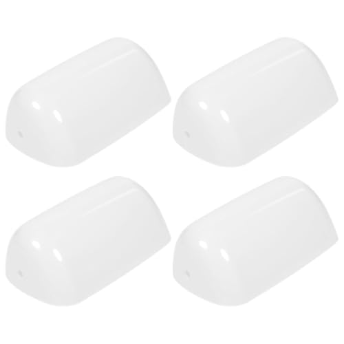 WHAMVOX 4 Stück Bankers Lamp Ersatzschirm Weiß Langlebiger Tischlampenschirm Staubabweisend Einfach Montierbar Vielseitig für Schreibtisch Tischleuchten Geeignet WHAMVOX 4 Stück Bankers Lamp Ersatzschirm Weiß Langlebiger Tischlampenschirm Staubabweisend Einfach Montierbar Vielseitig für Schreibtisch Tischleuchten Geeignet von WHAMVOX