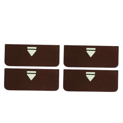 WHAMVOX 4 Stück Leuchtende Treppenstufenmatten Selbstklebend Rutschfest Pfeilmuster Design für Haushalt Holzschutz und Sichere Treppennutzung bei Nacht WHAMVOX 4 Stück Leuchtende Treppenstufenmatten Selbstklebend Rutschfest Pfeilmuster Design für Haushalt Holzschutz und Sichere Treppennutzung bei Nacht von WHAMVOX