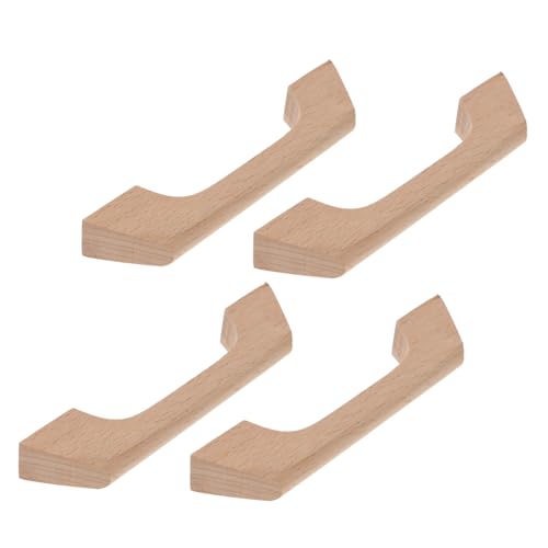 WHAMVOX 4 Stück Moderner Möbelgriff aus Massivem Buchenholz mit Lochabstand Stabile Schrank Schubladengriffe für Küchen Kleiderschränke Einfache Montage mit Schrauben WHAMVOX 4 Stück Moderner Möbelgriff aus Massivem Buchenholz mit Lochabstand Stabile Schrank Schubladengriffe für Küchen Kleiderschränke Einfache Montage mit Schrauben von WHAMVOX